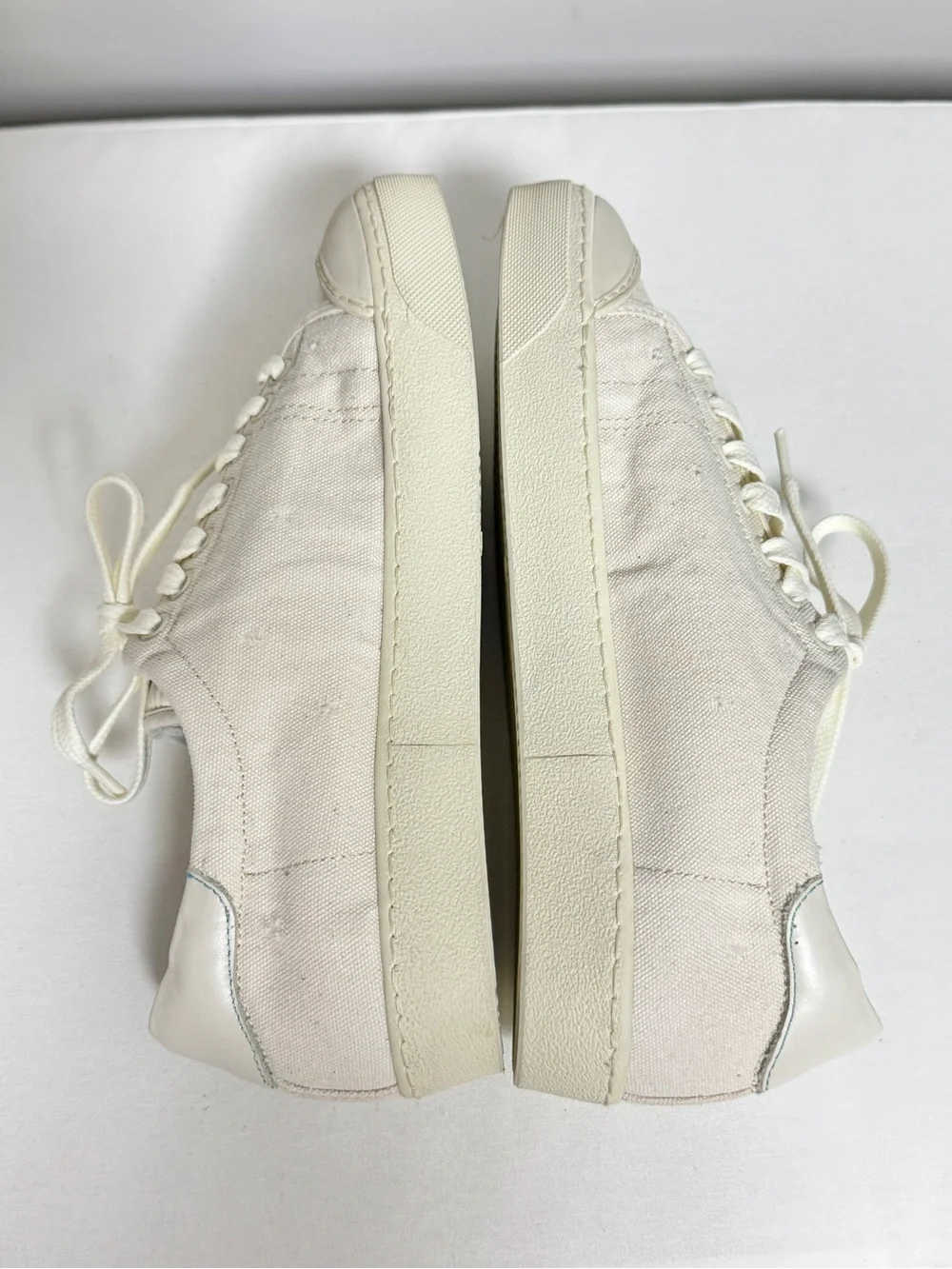 Blu Scarpa Le Crema Canvas Tennis Sneakers